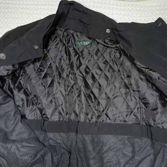 Lauren Ralph Lauren Men Waterproof Trench Coat Removable Wool Lining Size 56R - Picture 2 of 8